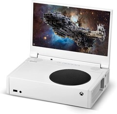 12.5-inch Depgi portable monitor attaches directly to the XBox Series S so you can game almost anywhere (Image source: Amazon)