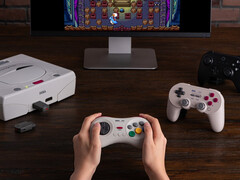 8BitDo has decided to celebrate the 30th anniversary of the Sega Saturn with two new products. (Image source: 8BitDo)