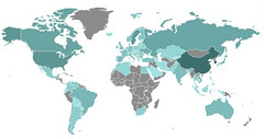 ADB.Miner worm global infection map (Source: 360 Netlab Blog)