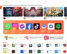 Aptoide app store on the web (Source: Own)