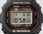 The Casio G-Shock DW5000R-1A will launch in the US in December 2024. (Image source: Casio)