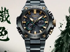 The Casio MRG-B2000BG-3A (pictured) and MRG-B2000RG-3A watches have been released in Europe. (Image source: Casio)