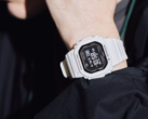 The Casio G-Shock Move DW-H5600 has a clean, rectangular face and is made of lightweight resin material. (Image source: Casio)