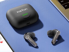 The EarFun Air Pro 4 Plus dual-driver wireless earbuds come with 6-mic AI noise reduction, Hi-Res Audio, and 36-hour runtimes. (Image source: EarFun)