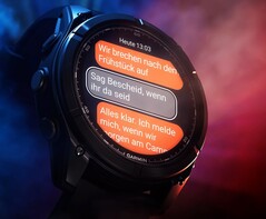 The Garmin Fenix 8 Pro will soon be able to respond to iOS notifications.