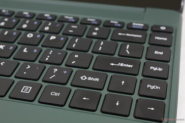 Full-size arrow keys at the expensive of a shorter Shift key