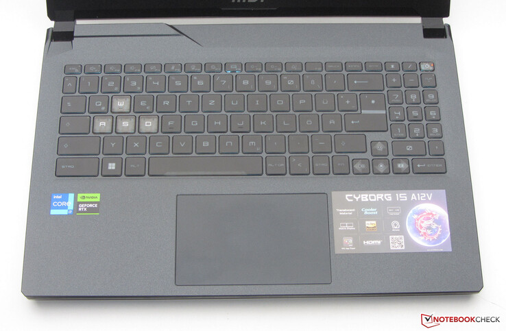 Cyborg 15 keyboard