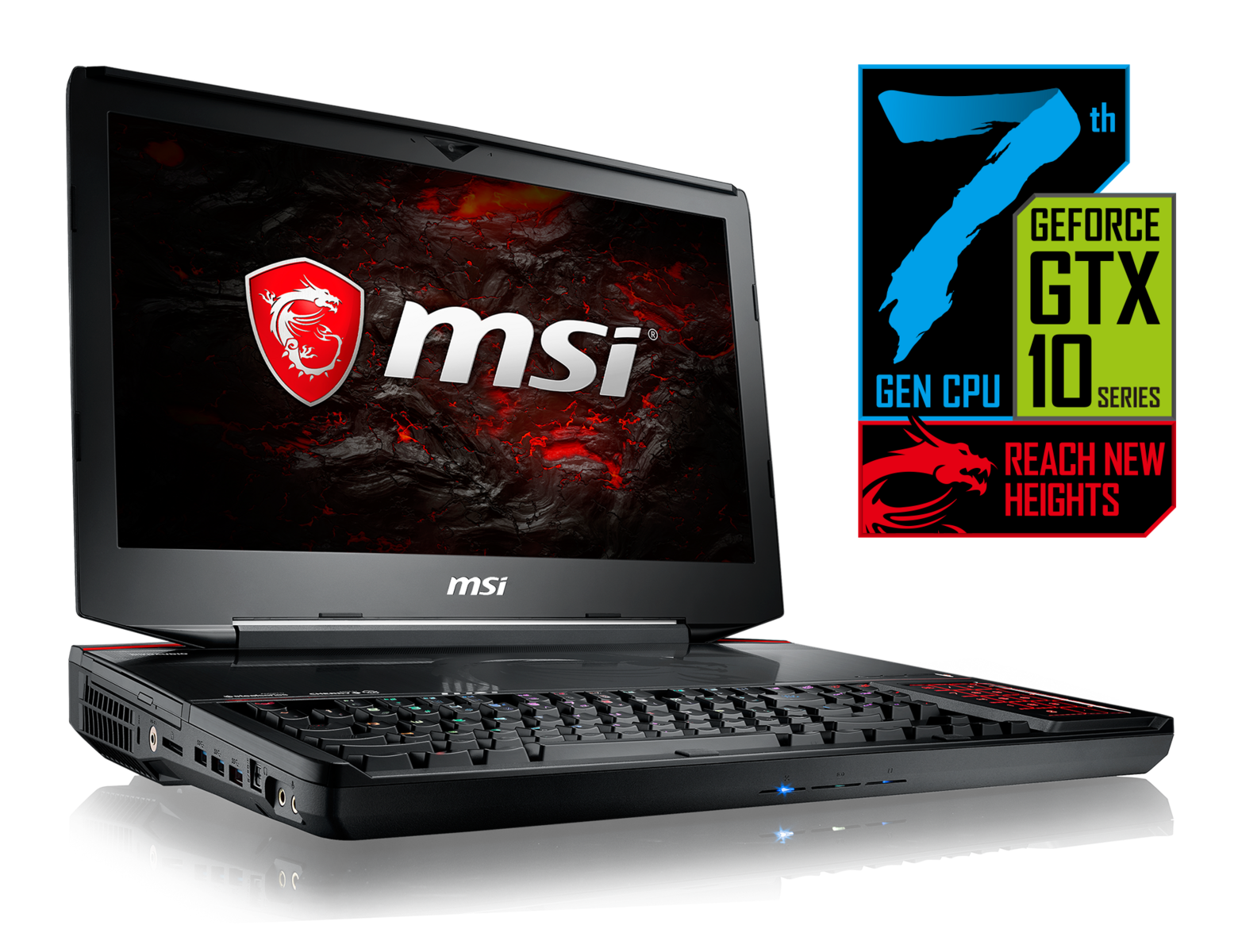 Какой ноутбук купить для игр в 2024. MSI gt83 Titan. MSI gt83vr Titan SLI. Ноутбук MSI gt83 Titan 8rg. MSI gt83vr 7rf.