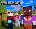  The fully animated version of the Minecraft trailer is much more popular with fans than the original. (Image source: YouTube / Alumio)