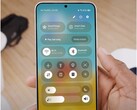 Volume and brightness sliders have swapped places in One UI 7 Beta 2 (Image Source: Tarun Vats via X)