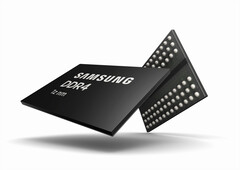 Samsung DDR4 memory chips. Prices for older memory have surged to record highs.