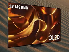 The Samsung S84D TV has 30 W speakers. (Image source: Samsung/Best Buy, Unsplash, edited)