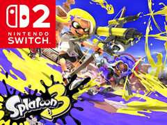 Splatoon 3 with Switch 2 logo (Image source: Nintendo of America with edits)