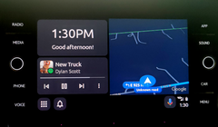 Android Auto and its 'Coolwalk UI. (Image source: u/RegionRat91)