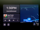 Android Auto and its 'Coolwalk UI. (Image source: u/RegionRat91)