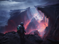 To survive in The Alters, players must create alternate versions of Jan (the protagonist) - called Alters - each one shaped by a key decision from his past. Pictured - A cinematic shot from the game. (Image source: Steam)