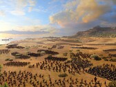 An image showing an army in A Total War Saga: Troy, now 66% off on Steam.