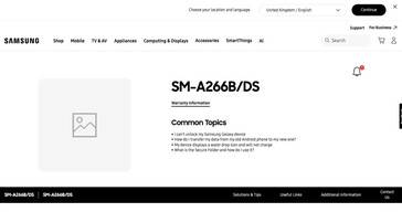 The "Galaxy A26 5G"...