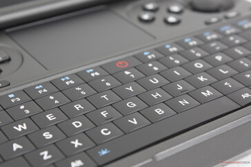 Each key takes quite a bit more force to press when compared to traditional laptop keyboards