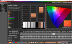 ColorChecker before calibration