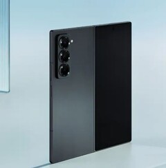 The Galaxy Z Fold Special Edition is available only in the &quot;Black Shadow&quot; colorway. (Image Source: Samsung)