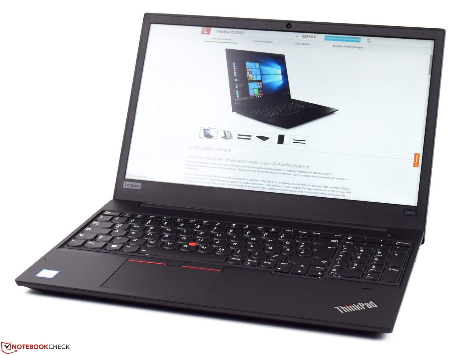 Lenovo Thinkpad E580 I5 50u Uhd 6 Ssd Laptop Review Notebookcheck Net Reviews
