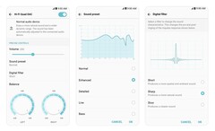 The LG V30 comes with support for pre-programmed sound presets and digital audio filters. (Source: Android Central)
