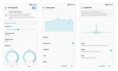 The LG V30 comes with support for pre-programmed sound presets and digital audio filters. (Source: Android Central)