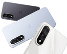 The OnePlus Nord 5 comes in Dry Ice, Marble Sands and Phantom Grey colour options. (Image source: OnePlus)