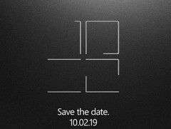 Microsoft&#039;s October 2 press event teaser. (Source: Microsoft)