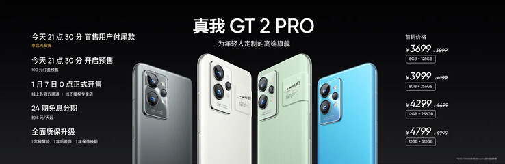 Realme finally unveils the GT2 and 2 Pro in full. (Source: Realme)
