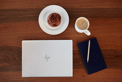 Enjoy the world&#039;s most bubbly cup of coffee while you use your Elitebook 800. (Source: HP)