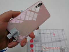 Huawei P20 Pro pink gold. (Source: NotebookCheck)