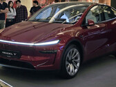 New Tesla Model Y in Ultra Red color (Image source: Sawyer Merritt/X)