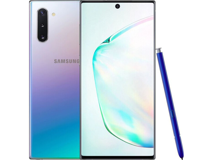 How does Samsung's new Galaxy Note 10 compare to the Galaxy S10?