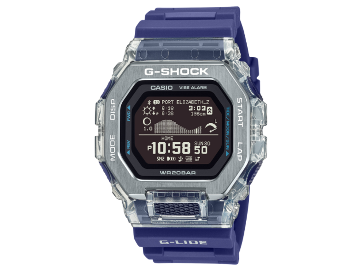 The Casio G-Shock G-Lide GBX-100S-2 watch. (Image source: Casio)