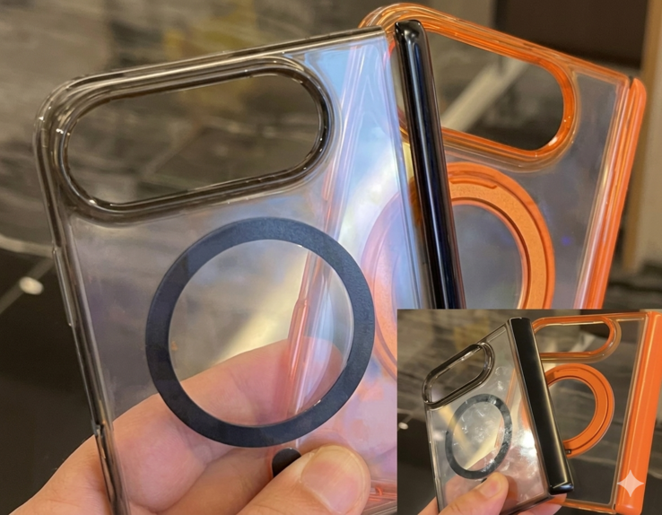 Leaked iPhone Ultra/Fold cases seem to confirm the rumored design.