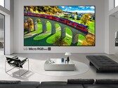 LG has announced a new Micro RGB evo MRGB95 TV (pictured). (Image source: LG)
