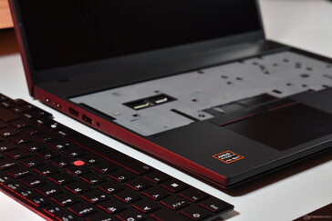 Lenovo ThinkPad P16s Gen 4 AMD with the keyboard removed