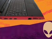 The Alienware laptop got a rating of 84%. (Image source: Notebookcheck/Alienware - edited)