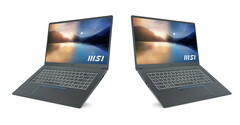 The MSI Prestige 15 packs plenty of impressive hardware for a 1.65 kg laptop. (Image source: MSI)