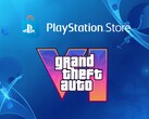 PlayStation Store banner with GTA 6 logo is shown
