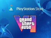 PlayStation Store banner with GTA 6 logo is shown
