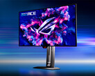 The ROG Swift OLED PG259QWS Ace has a flat finish and a TrueBlack Glossy coating.