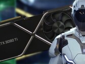 Nvidia first announced the GeForce RTX 3090 Ti board back in January at CES 2022. (Image source: Nvidia - edited)