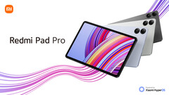 The Redmi Pad Pro runs HyperOS based on Android 14 globally. (Image source: Xiaomi)