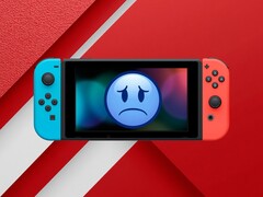Original Switch console shown with sad face