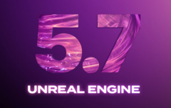 A banner showcasing Epic&#039;s announcement of Unreal Engine 5 (image source: Epic Games)