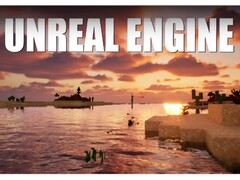 With UnrealCraft, developer Greg Coulthard brings Minecraft to Unreal Engine 5.5 (Image source: YouTube / Bluedrake42)
