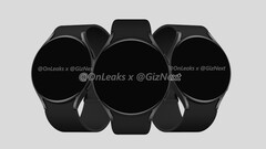 Samsung has looked to a BIA sensor for its next flagship smartwatches. (Image source: OnLeaks)